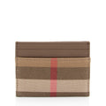 Burberry Canvas Check Card Case