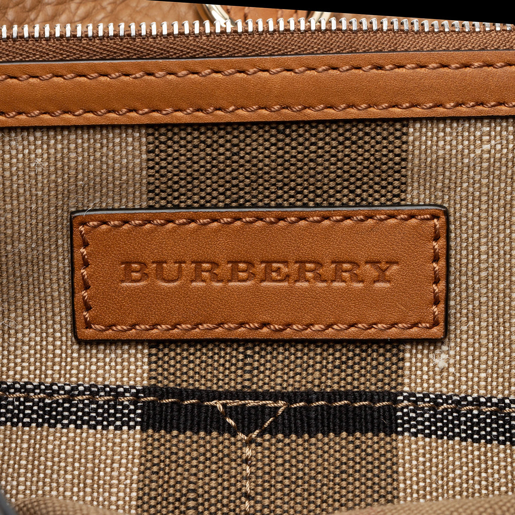 Burberry Canvas Check Tassel Ashby Medium Hobo (SHF-1YmSO2)