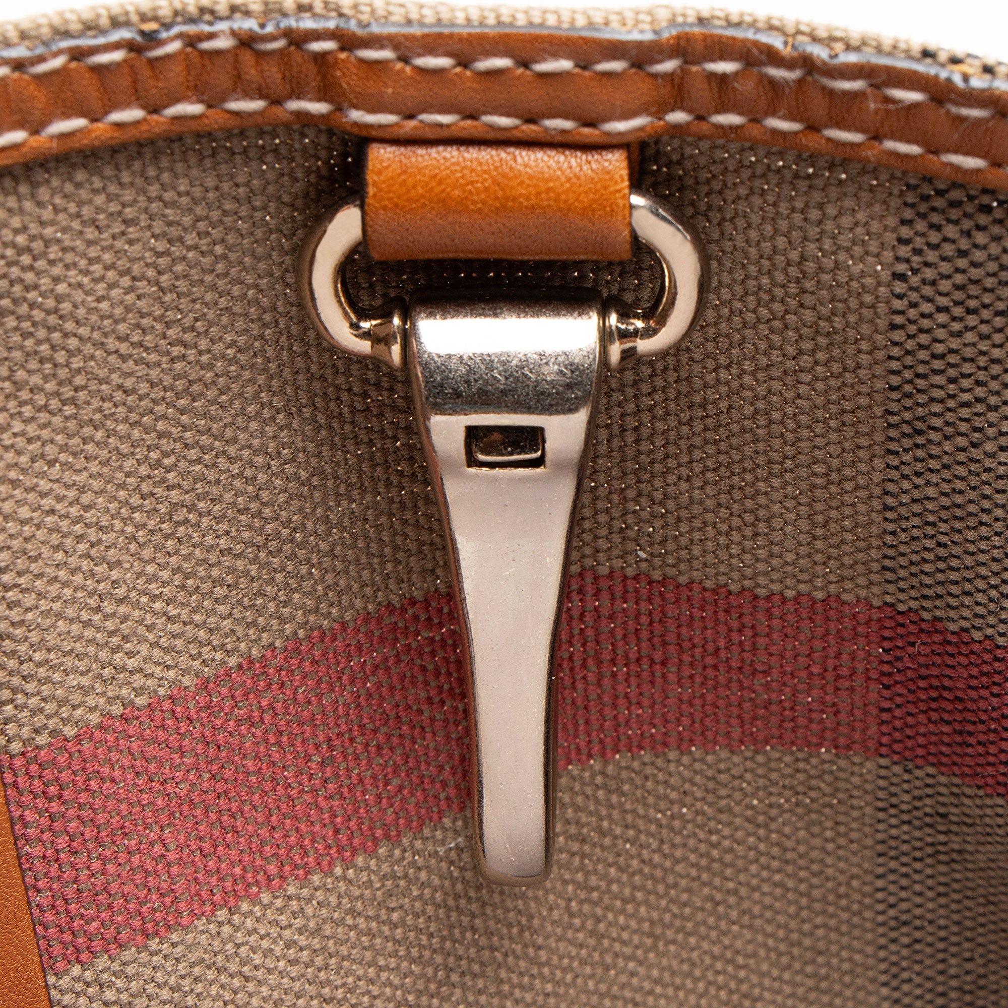 Burberry Canvas Check Tottenham Medium Tote