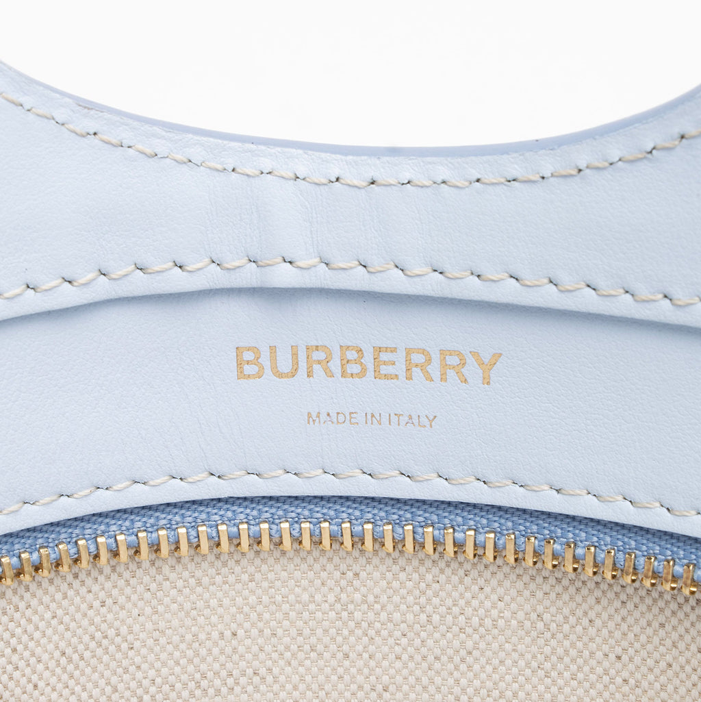 Burberry Canvas Horseferry Mini Pocket Tote (SHF-ebzeOk)
