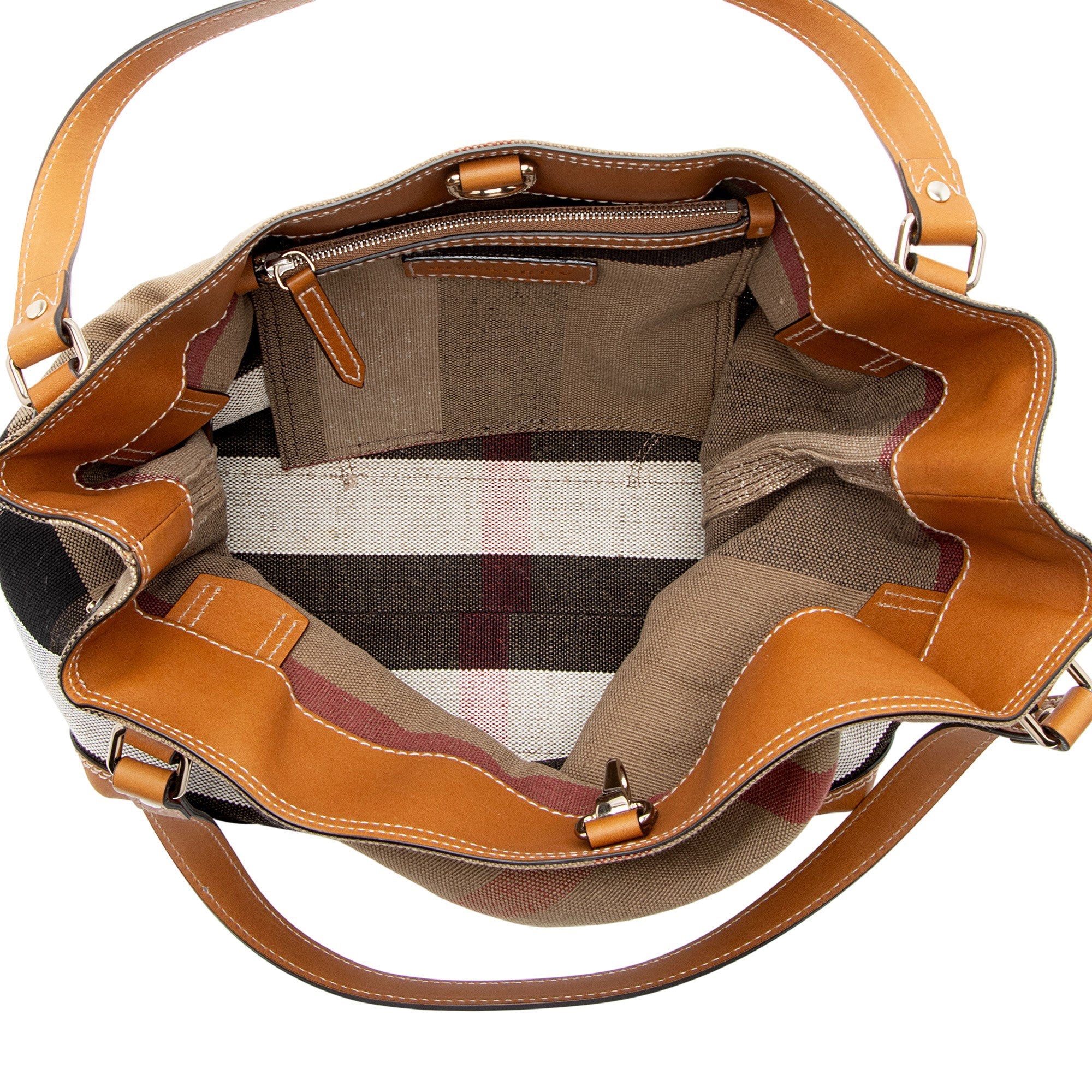 Burberry Canvas Mega Check Maidstone Tote
