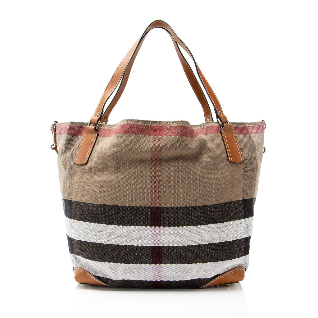 Burberry Canvas Mega Check Maidstone Tote