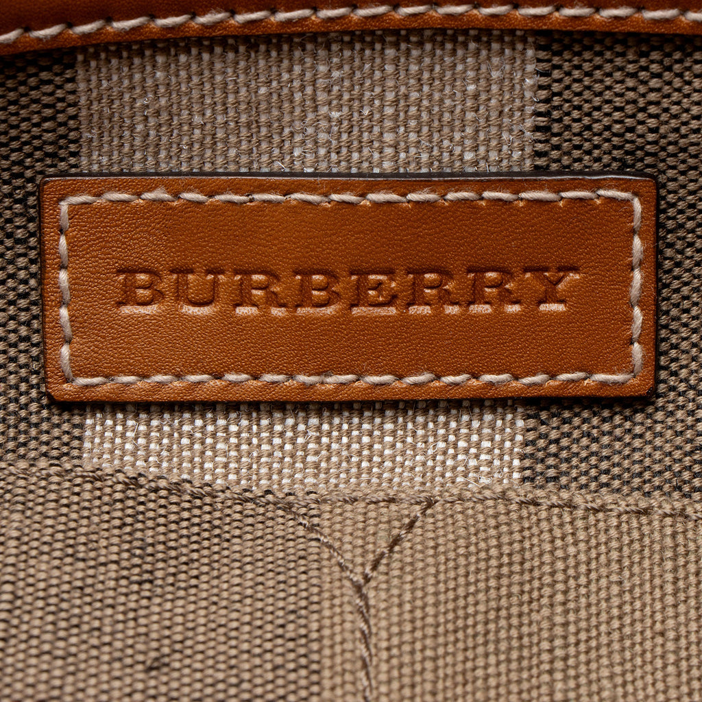 Burberry Canvas Mega Check Maidstone Tote