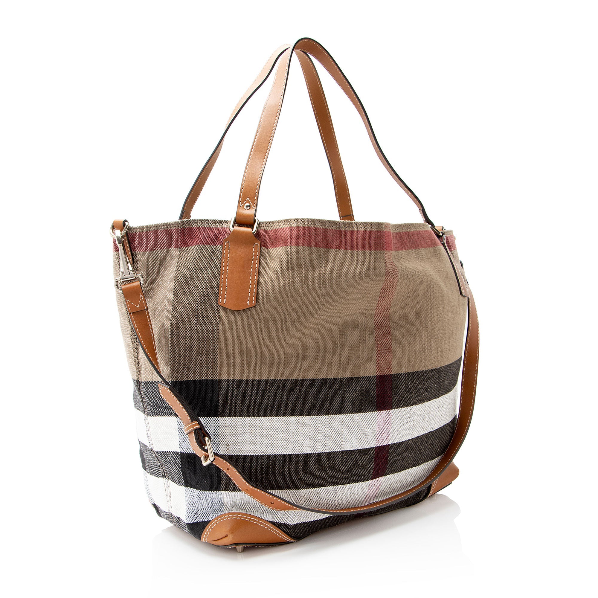 Burberry Canvas Mega Check Maidstone Tote