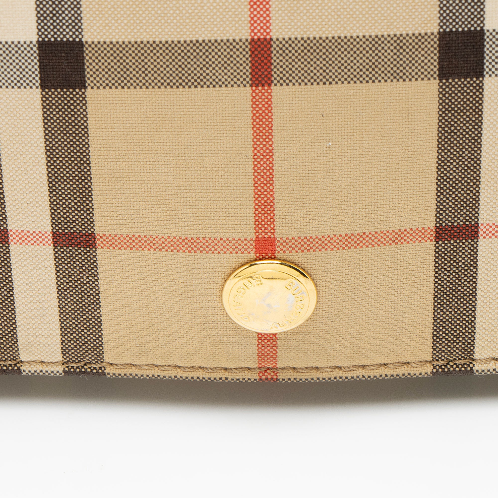 Burberry Canvas Vintage Check Hackberry Crossbody