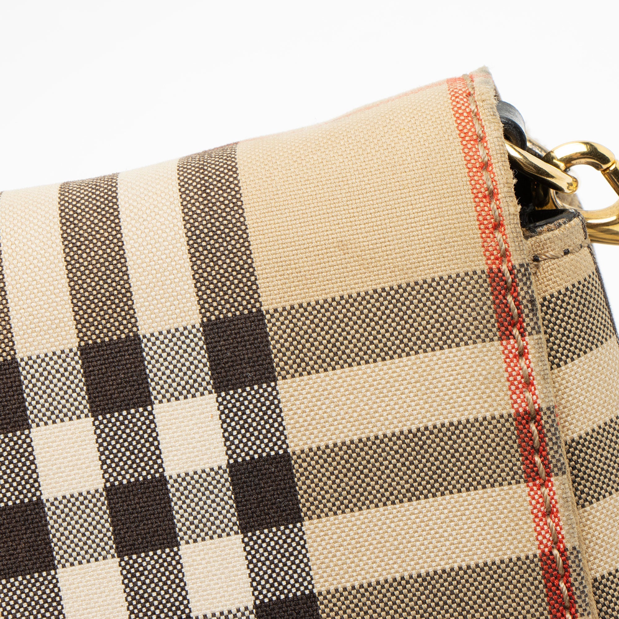 Burberry Canvas Vintage Check Hackberry Crossbody