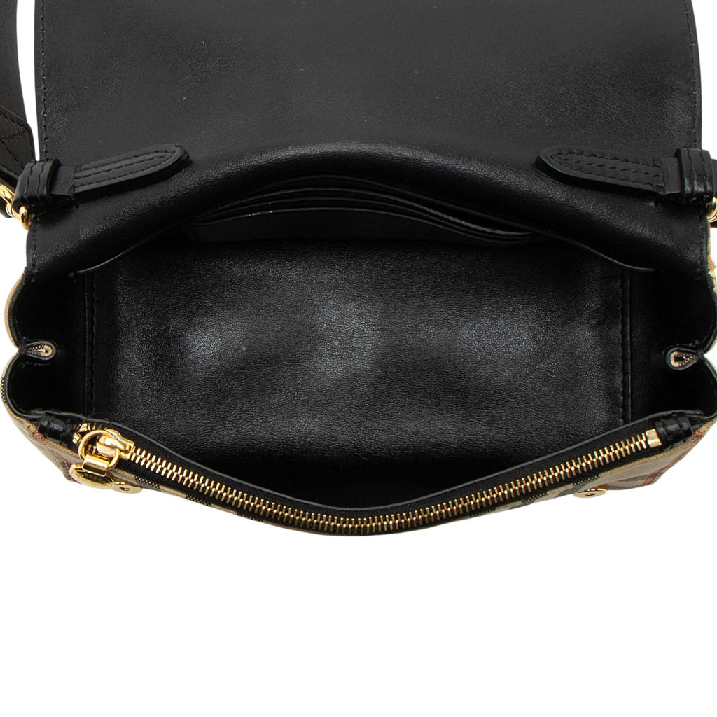 Burberry Canvas Vintage Check Hackberry Crossbody