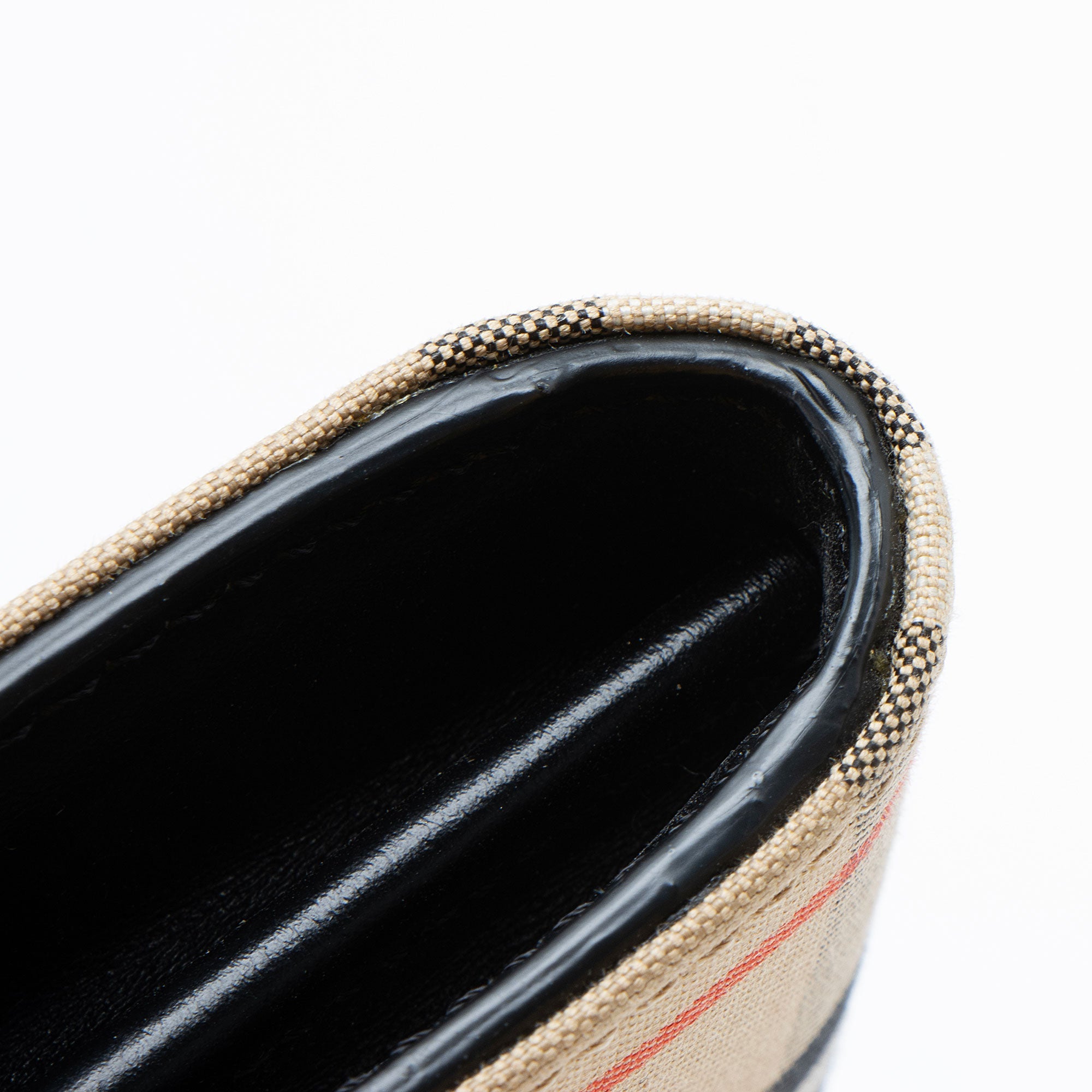 Burberry Check Calfskin Halton Continental Wallet