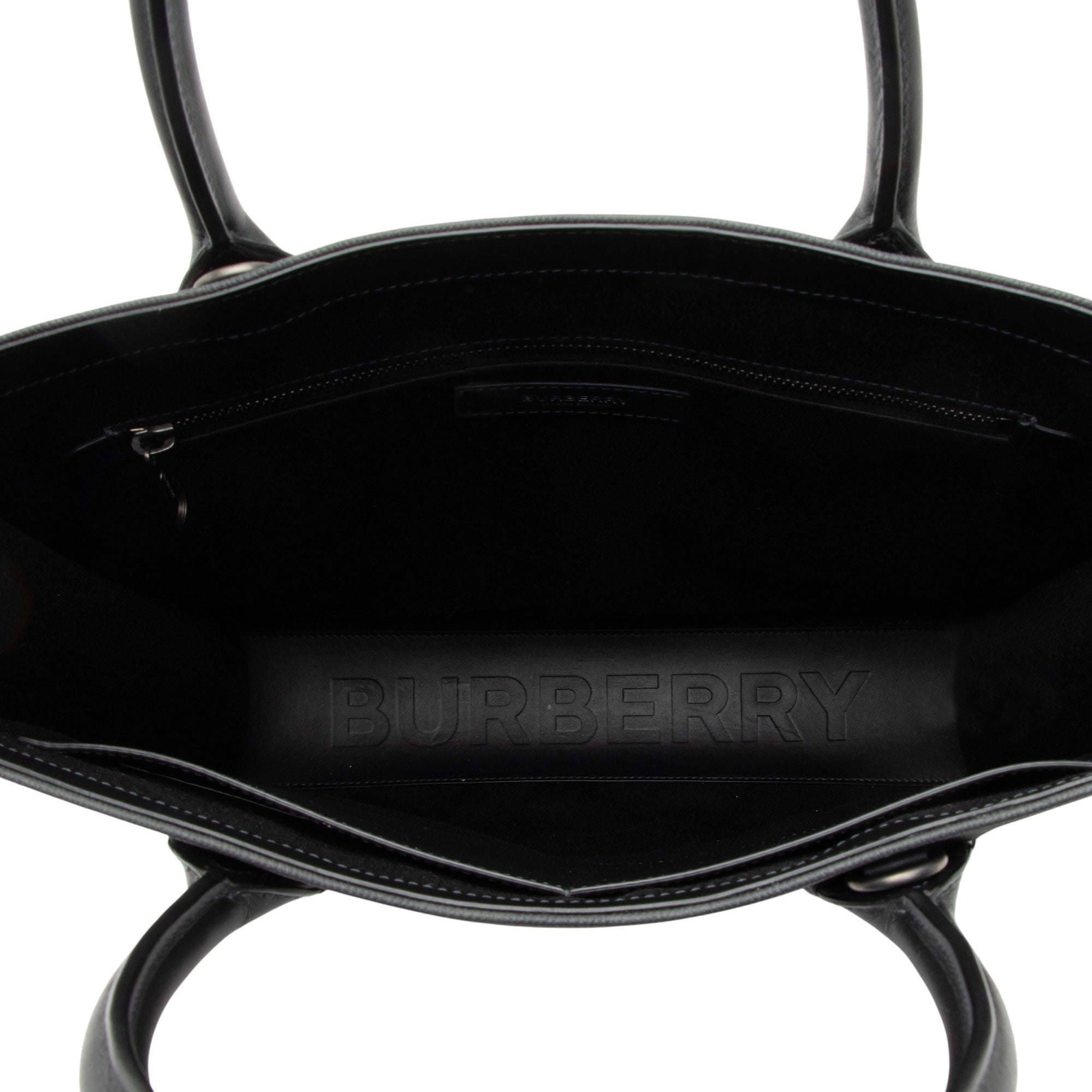 Burberry E-Canvas House Check Slim Denny Tote