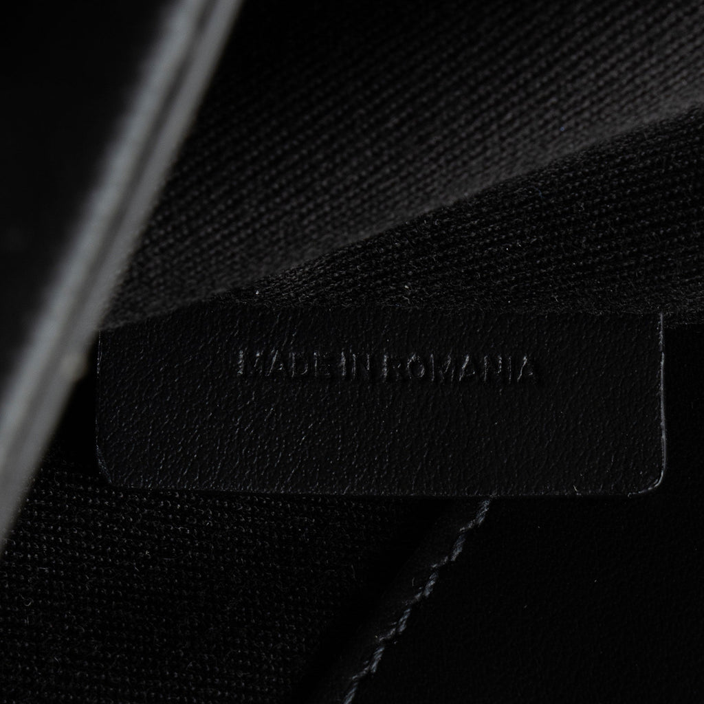 Burberry E-Canvas House Check Slim Denny Tote