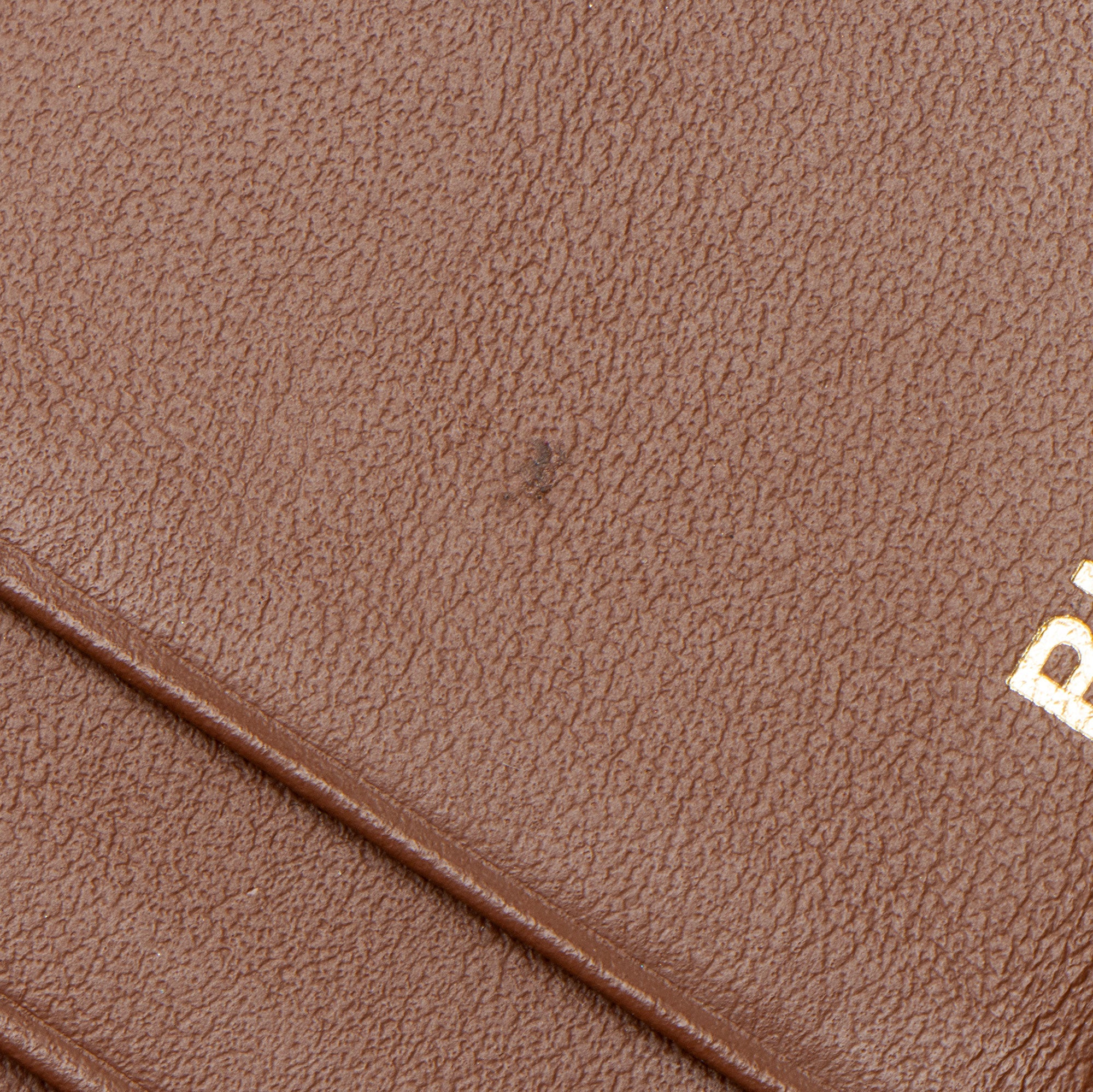 Burberry Coated Canvas T Monogram Trifold Wallet