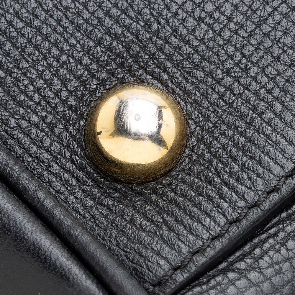 Burberry Leather Alchester Bowling Bag (SHF-19705)