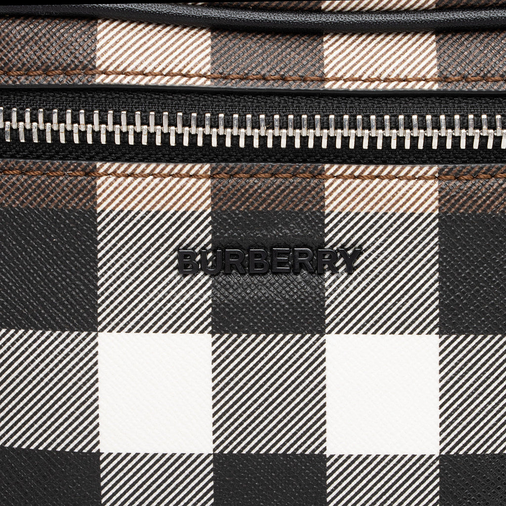 Burberry E-Canvas Check Cason Bum Bag (SHF-kefumV)