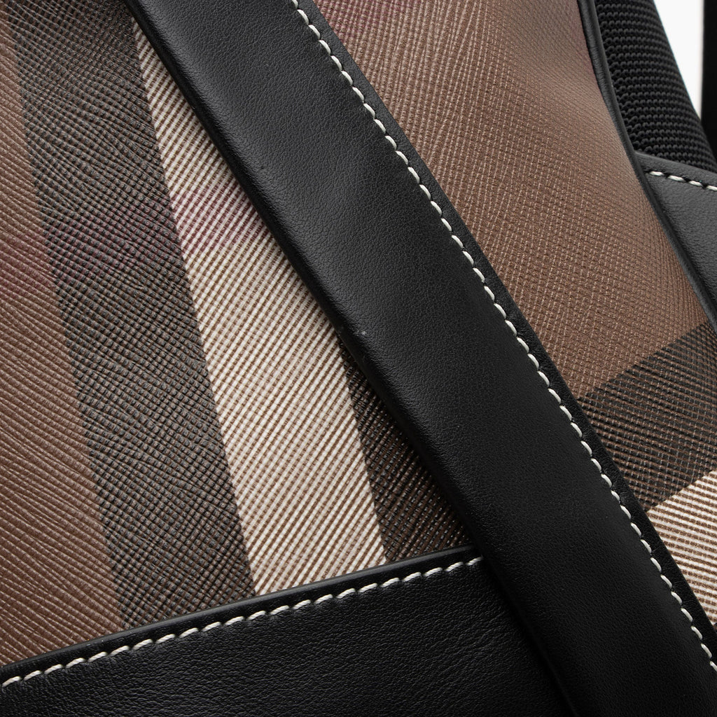 Burberry E-Canvas House Check Jett Backpack