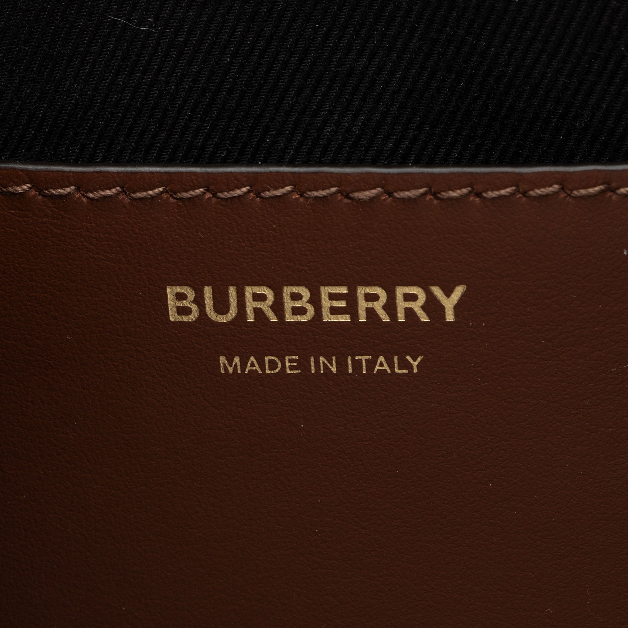 Burberry E-Canvas House Check Small Bucket Bag (SHF-p7mwDf)