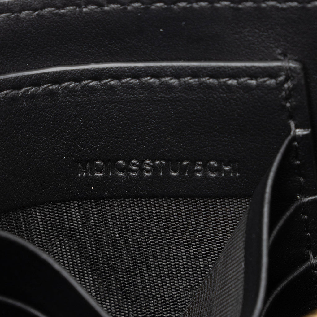 Burberry E-Canvas Icon Stripe Hannah Wallet on Strap (SHF-T6fpoo)