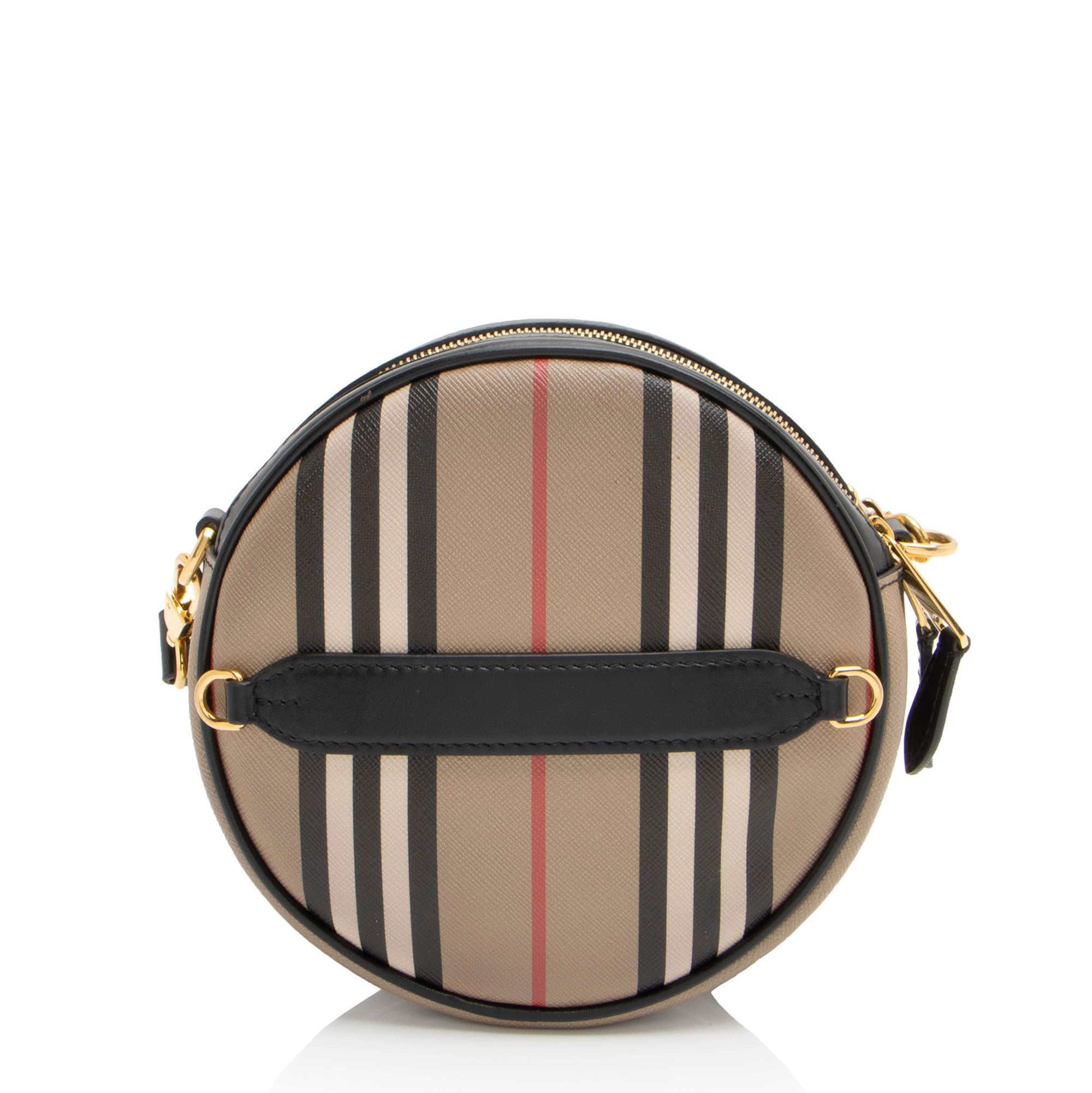 Burberry E-Canvas Icon Stripe Louise Mini Crossbody