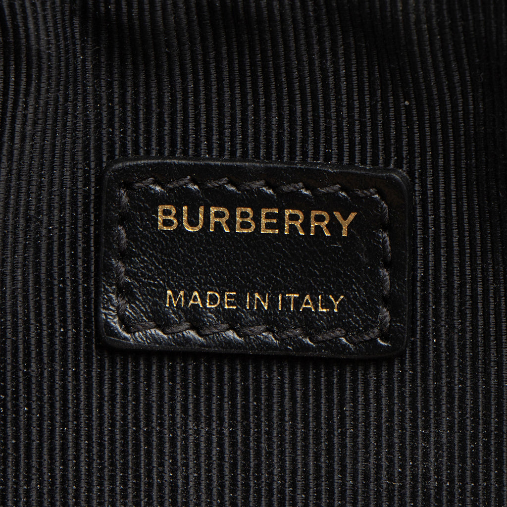 Burberry E-Canvas Icon Stripe Louise Mini Crossbody