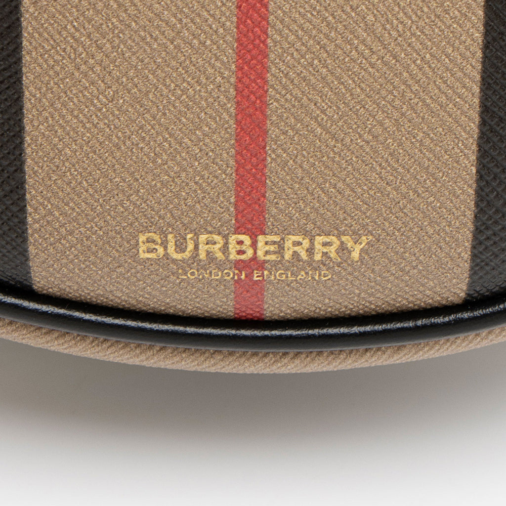 Burberry E-Canvas Icon Stripe Louise Mini Crossbody