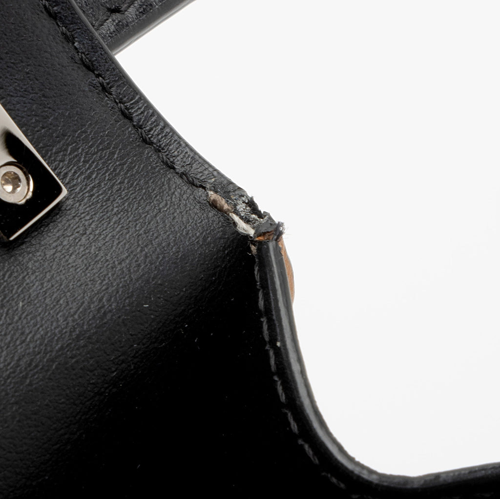 Burberry E-Canvas TB Monogram Robin Mini Messenger