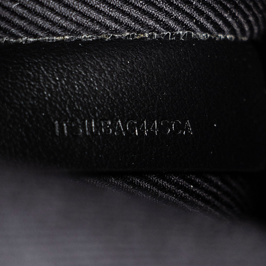 Burberry E-Canvas TB Monogram Stripe Medium Book Tote