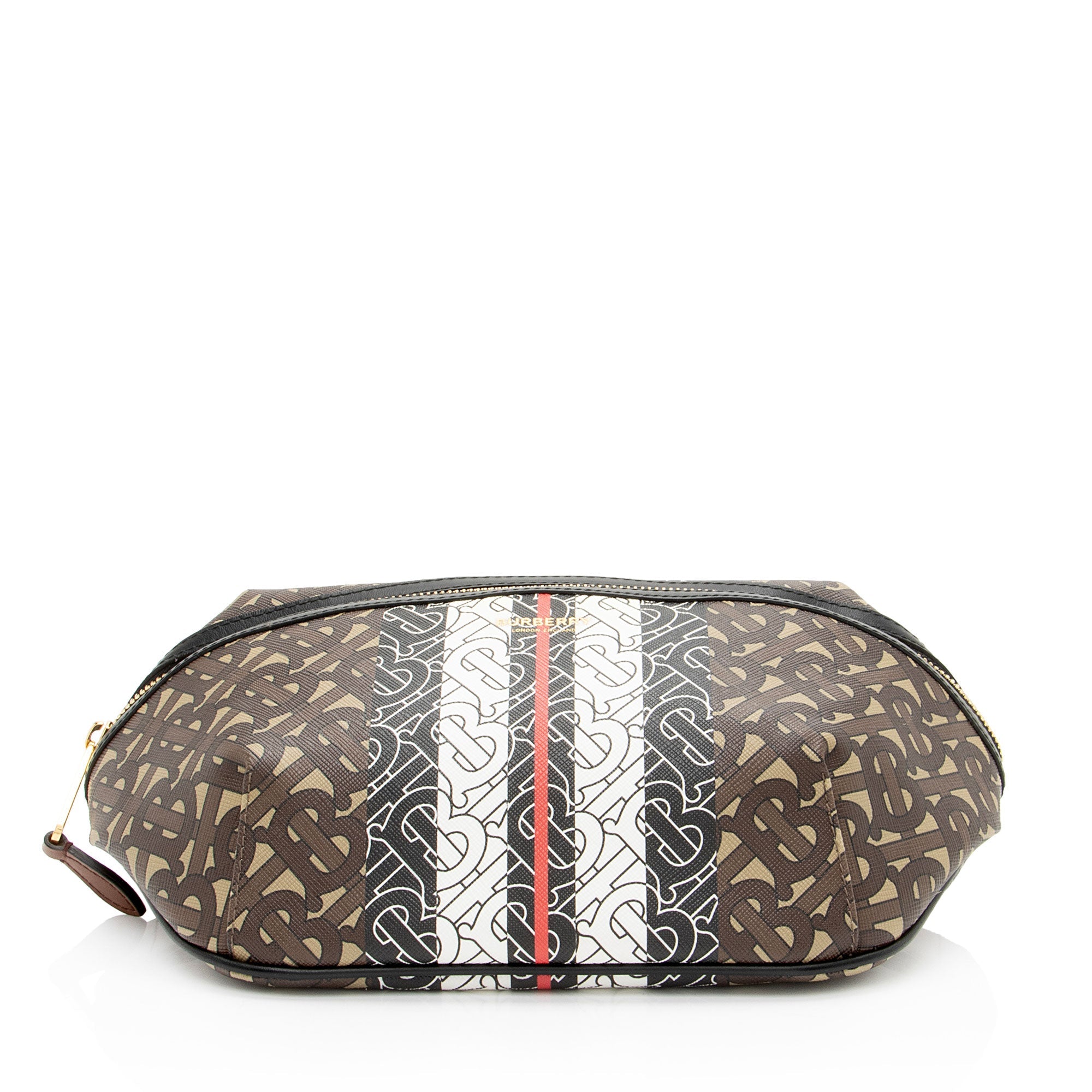 Burberry E-Canvas TB Monogram Stripe Sonny Bum Bag