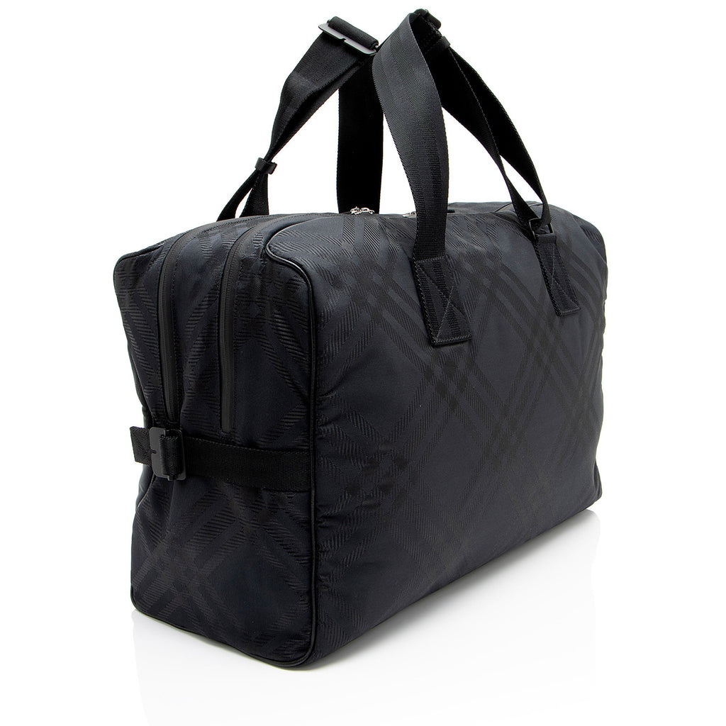 Burberry Econyl Check Weekender