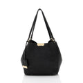 Burberry Embossed Leather Check Canterbury Small Tote
