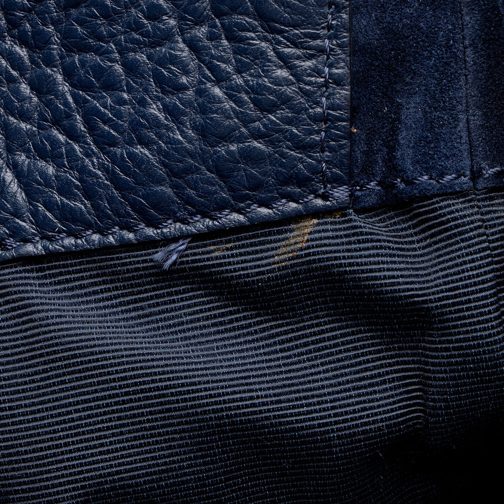 Burberry Embossed Leather Check Dewsbury Tote