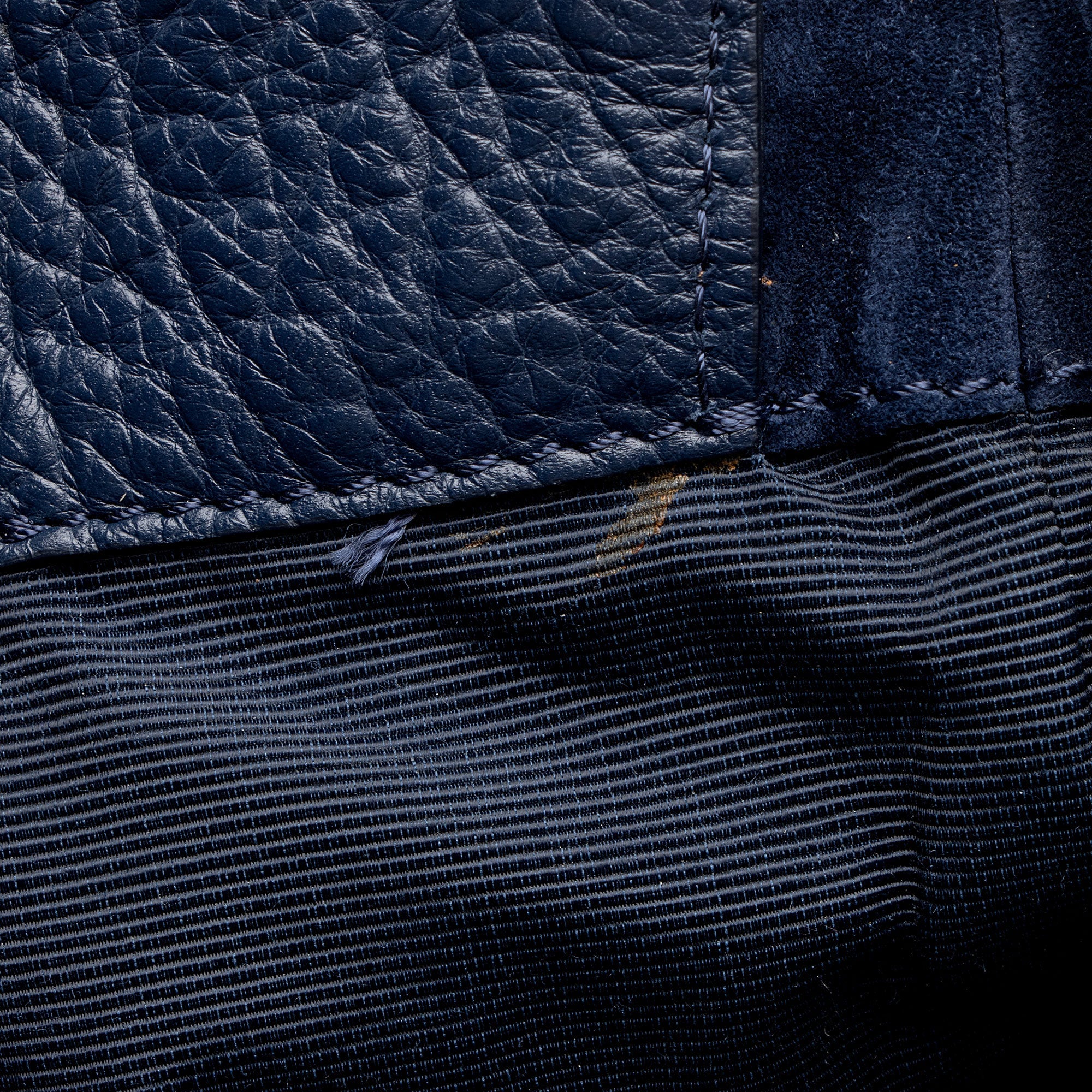 Burberry Embossed Leather Check Dewsbury Tote