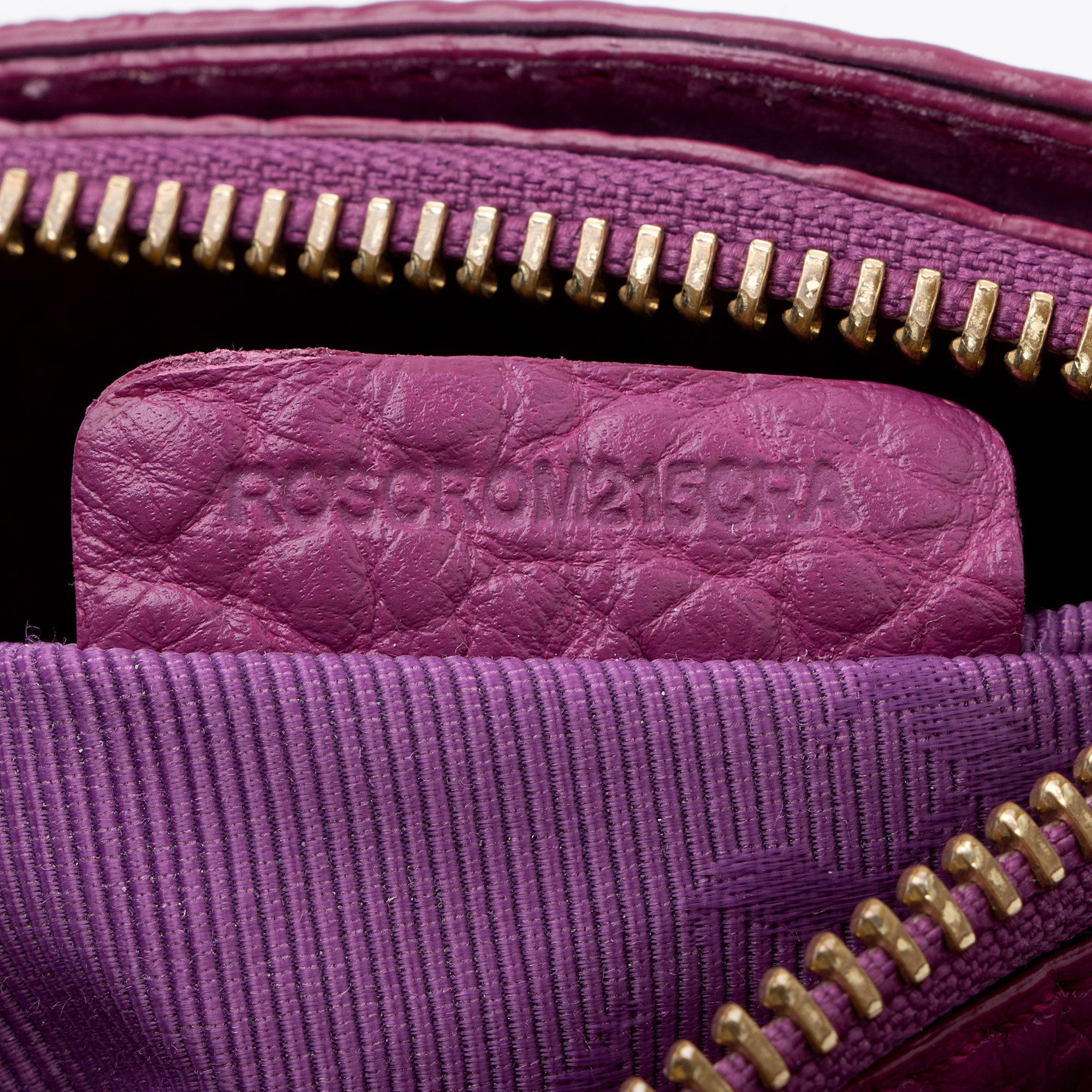 Burberry Embossed Leather Check Peyton Crossbody (SHF-f9T6WN)
