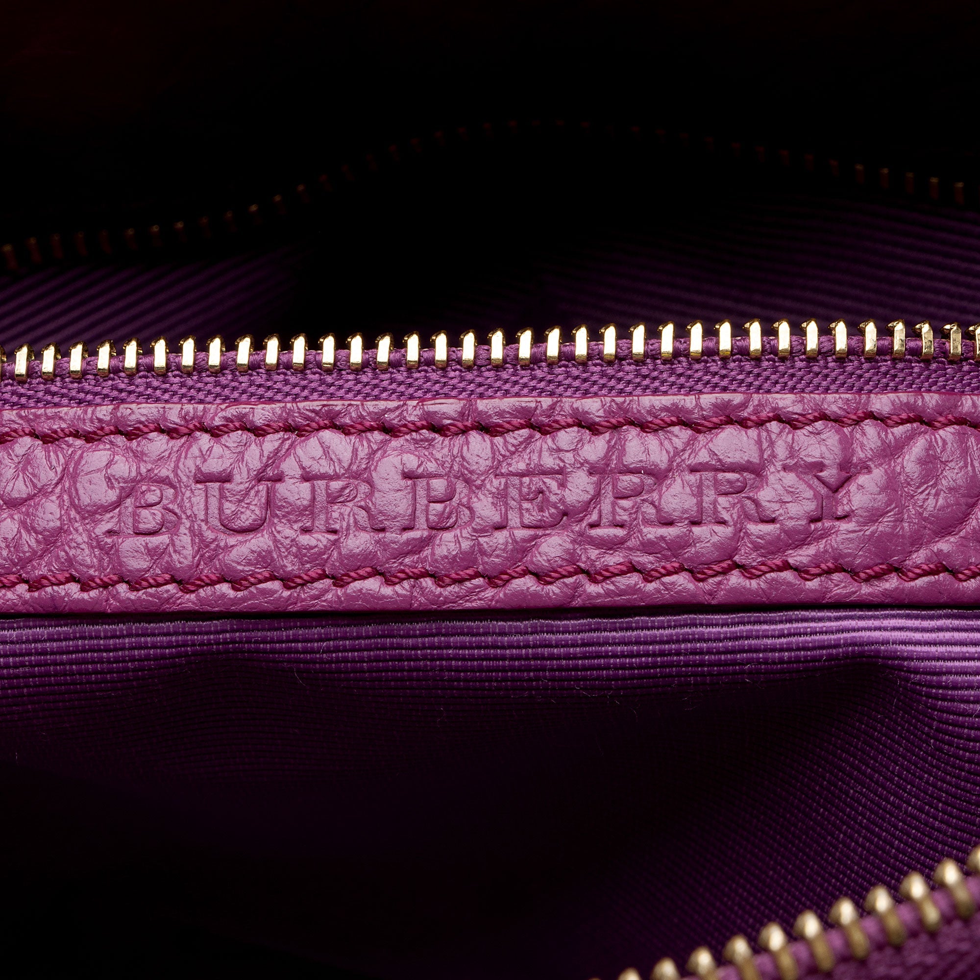 Burberry Embossed Leather Check Peyton Crossbody (SHF-f9T6WN)