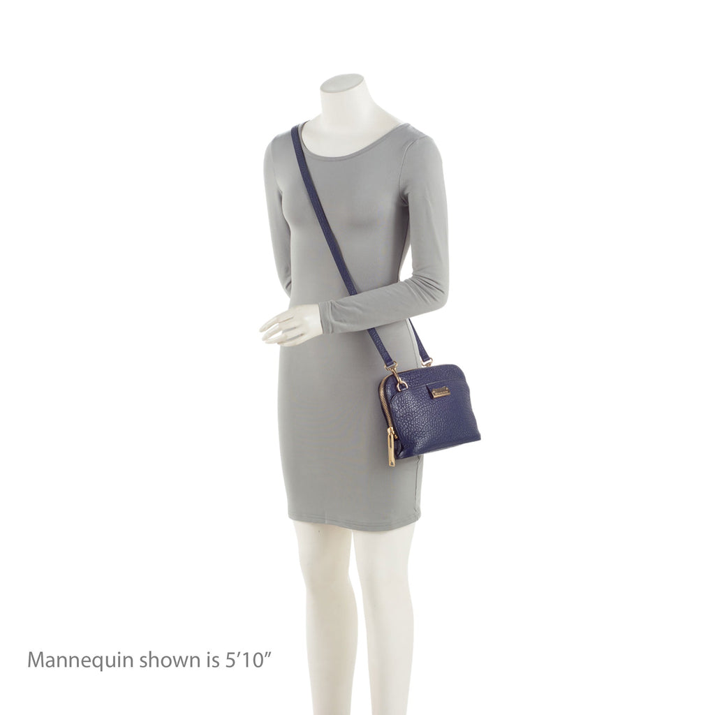 Burberry Embossed Leather Check Harrogate Crossbody (SHF-xJEGv6)