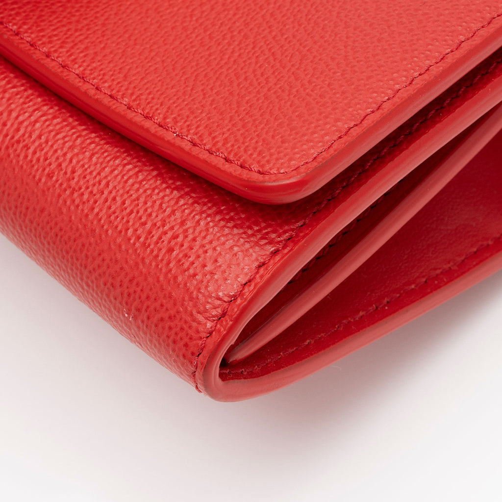 Burberry Embossed Leather Henley Crossbody