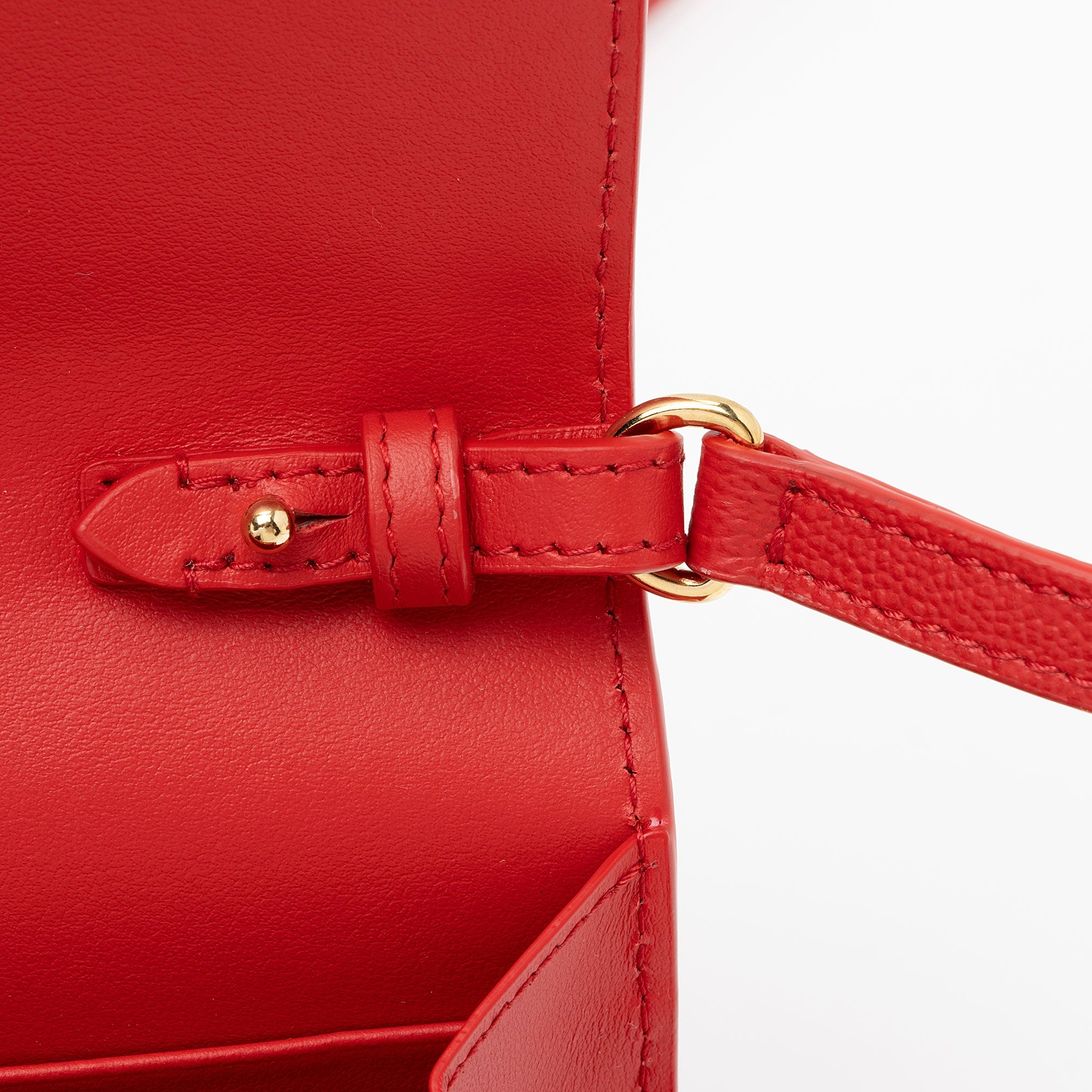 Burberry Embossed Leather Henley Crossbody (SHF-p23TH5)