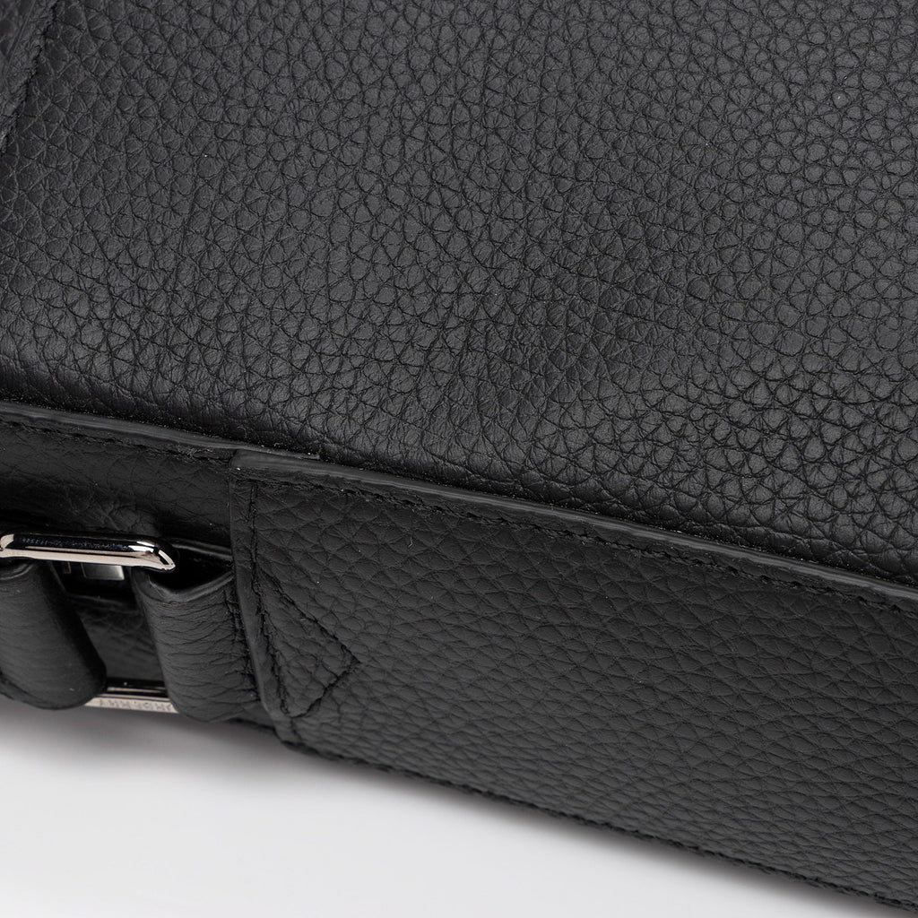 Burberry Embossed Leather Logo Thornton Crossbody Bag (SHF-lKaIAI)