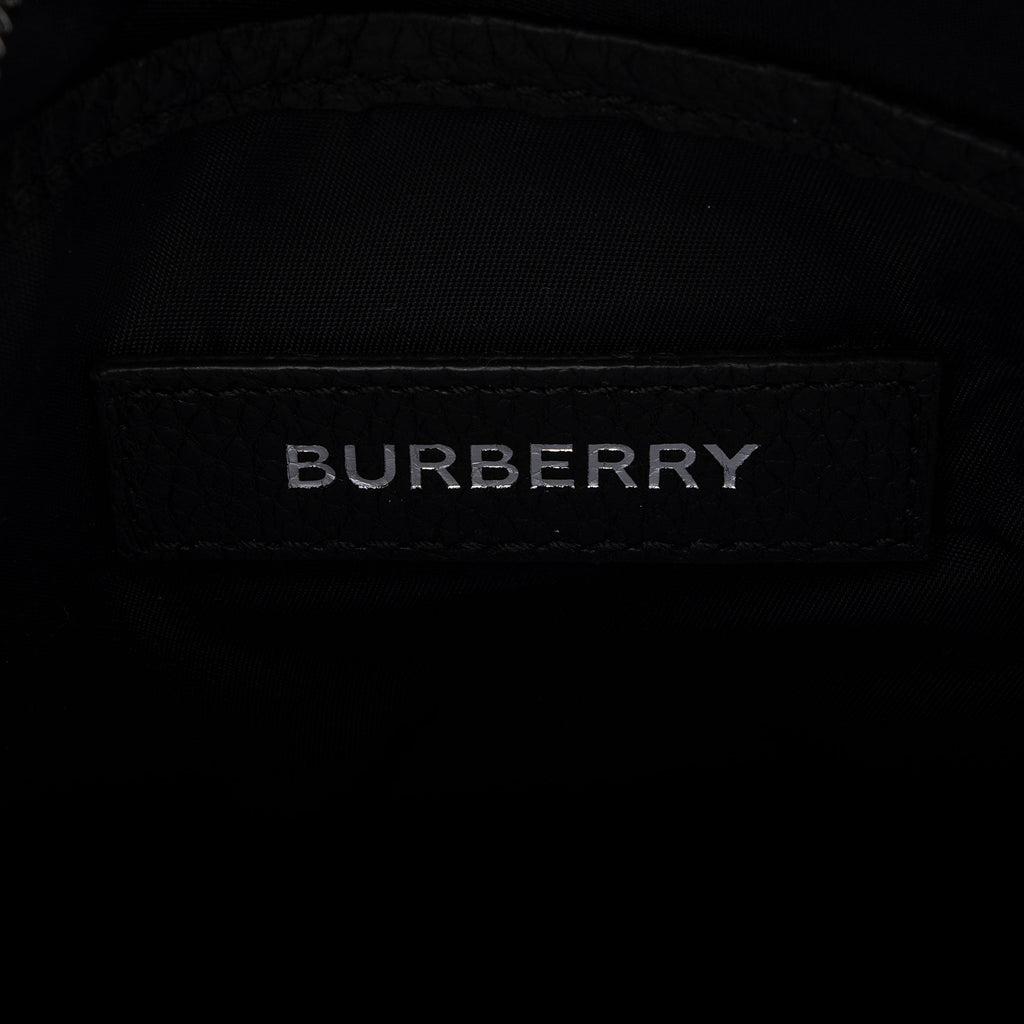 Burberry Embossed Leather Logo Thornton Crossbody Bag (SHF-lKaIAI)