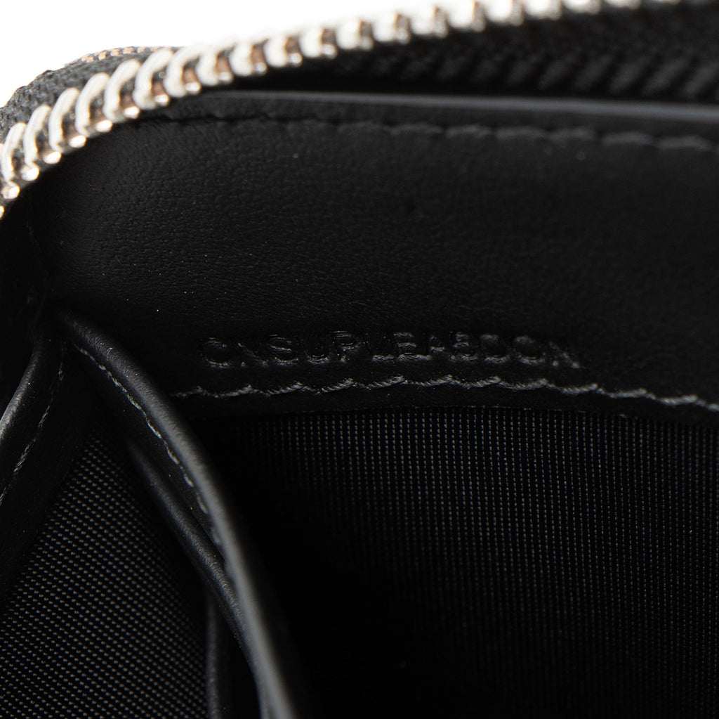 Burberry Exploded Check Zip Around Wallet