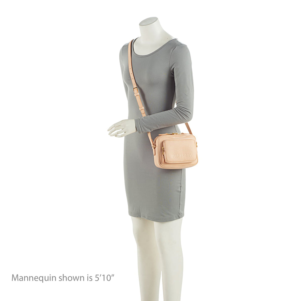 Burberry Grained Calfskin Small Camera Bag (SHF-E4IJux)