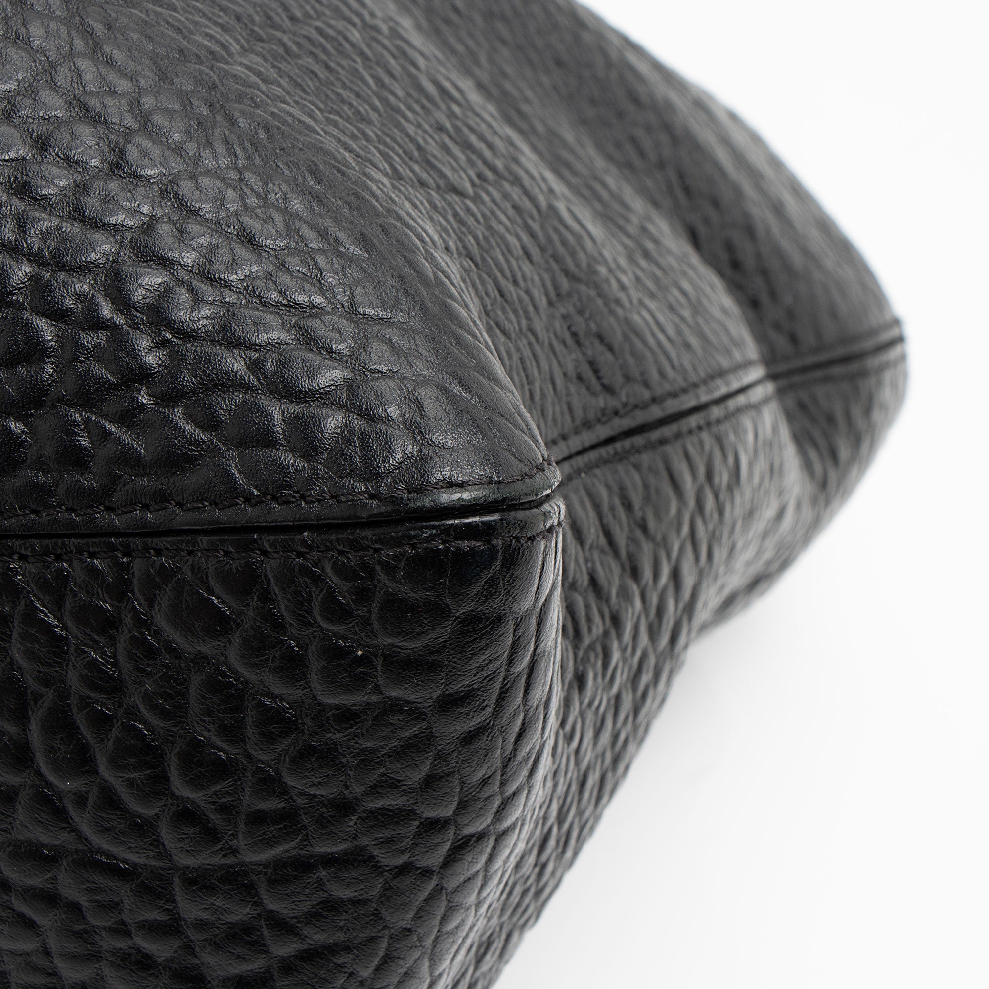 Burberry Grained Leather Dewsbury Tote