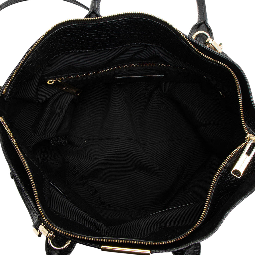 Burberry Grained Leather Dewsbury Tote