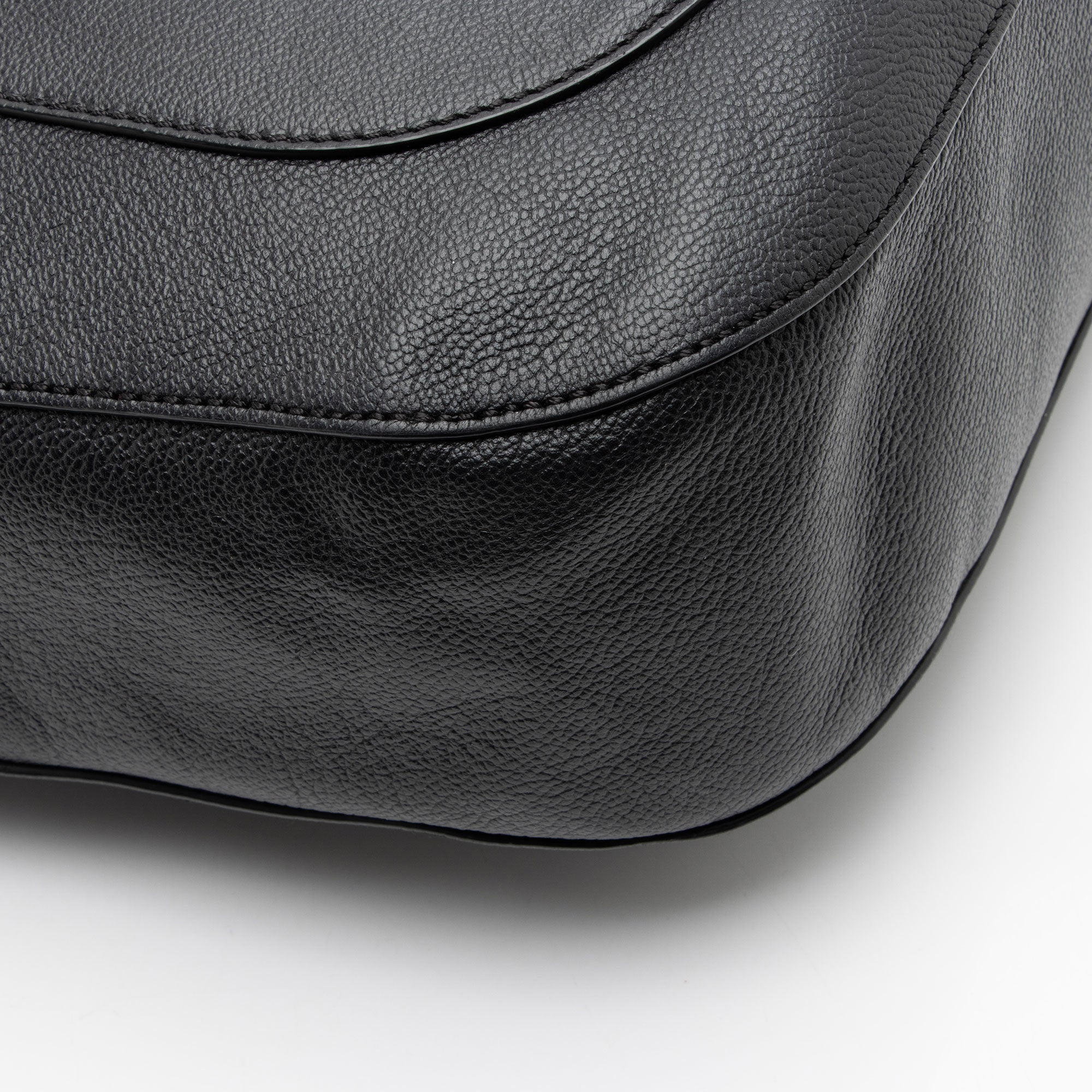 Burberry Grained Leather Elmstone Small Hobo