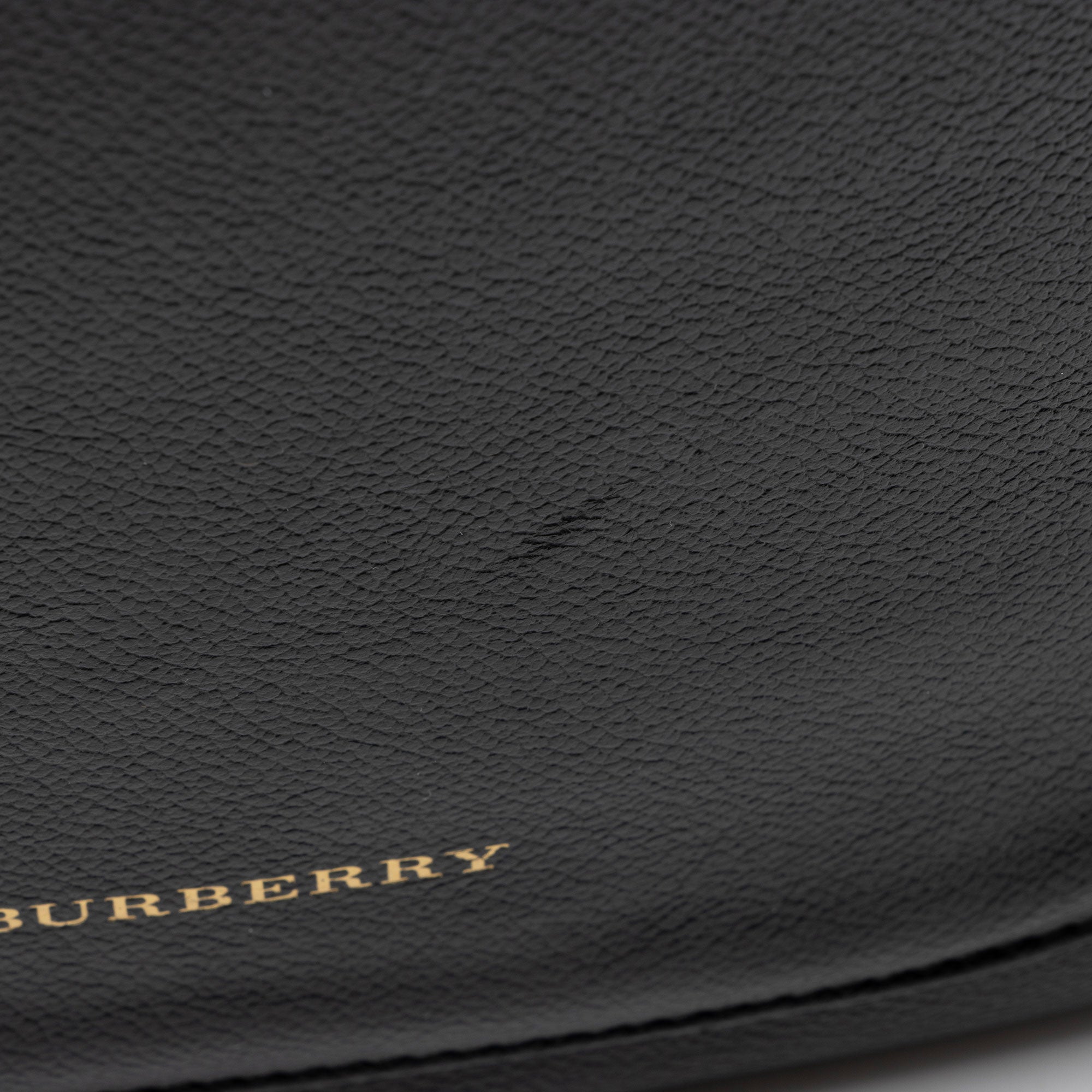 Burberry Grained Leather Elmstone Small Hobo