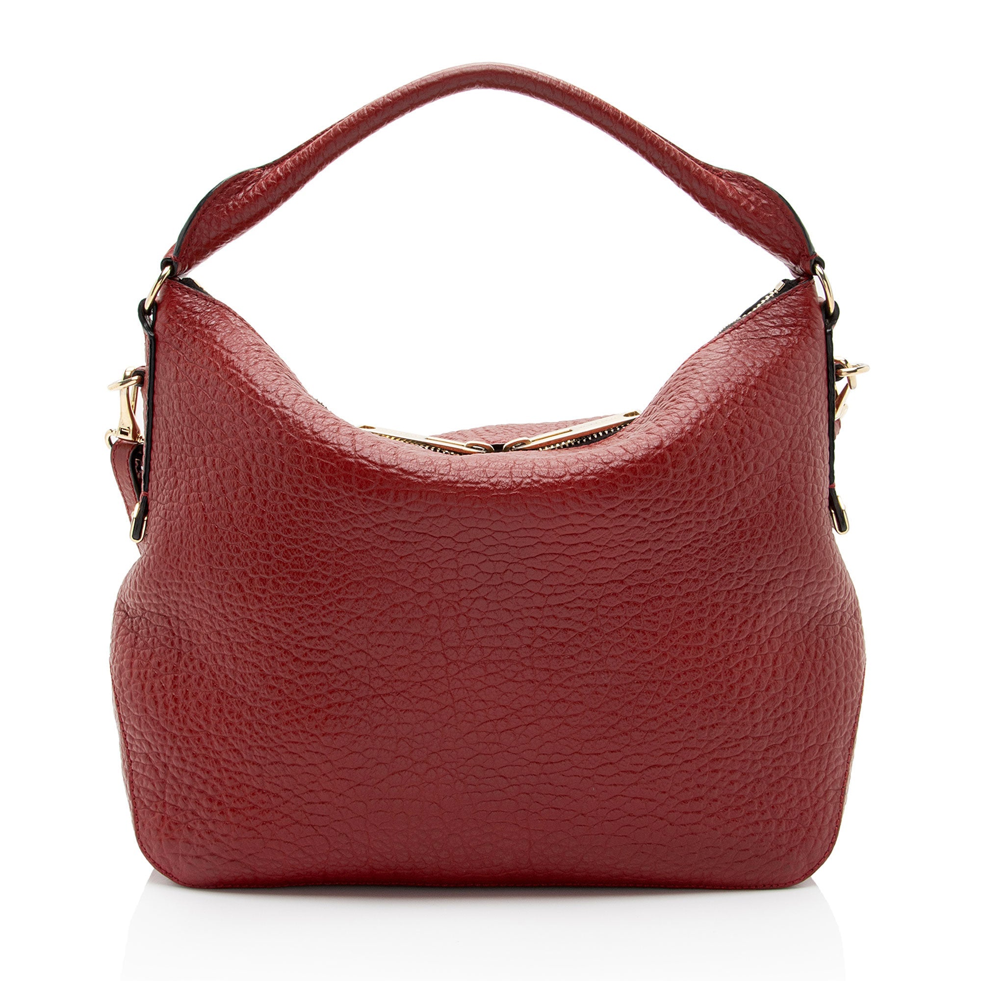 Burberry Grained Leather Ledbury Hobo
