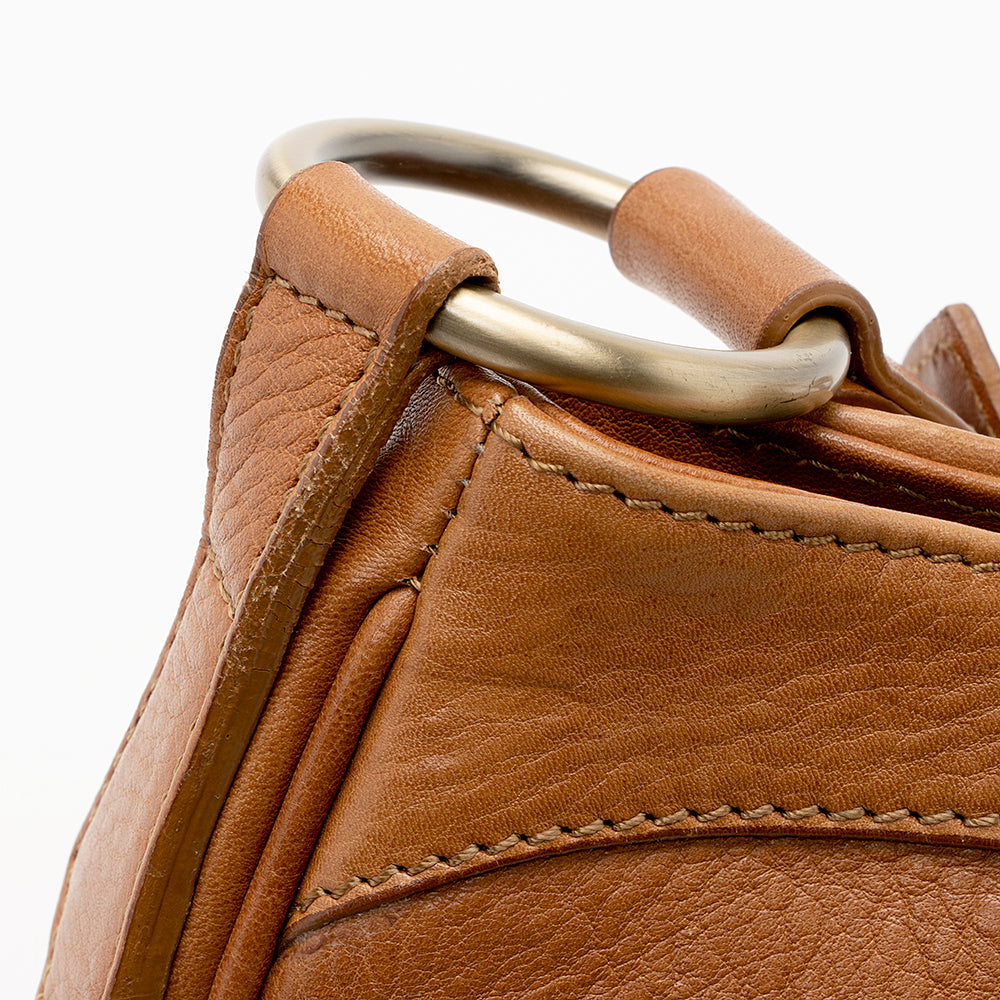 Burberry Grained Leather Shoulder Bag (SHF-20214)