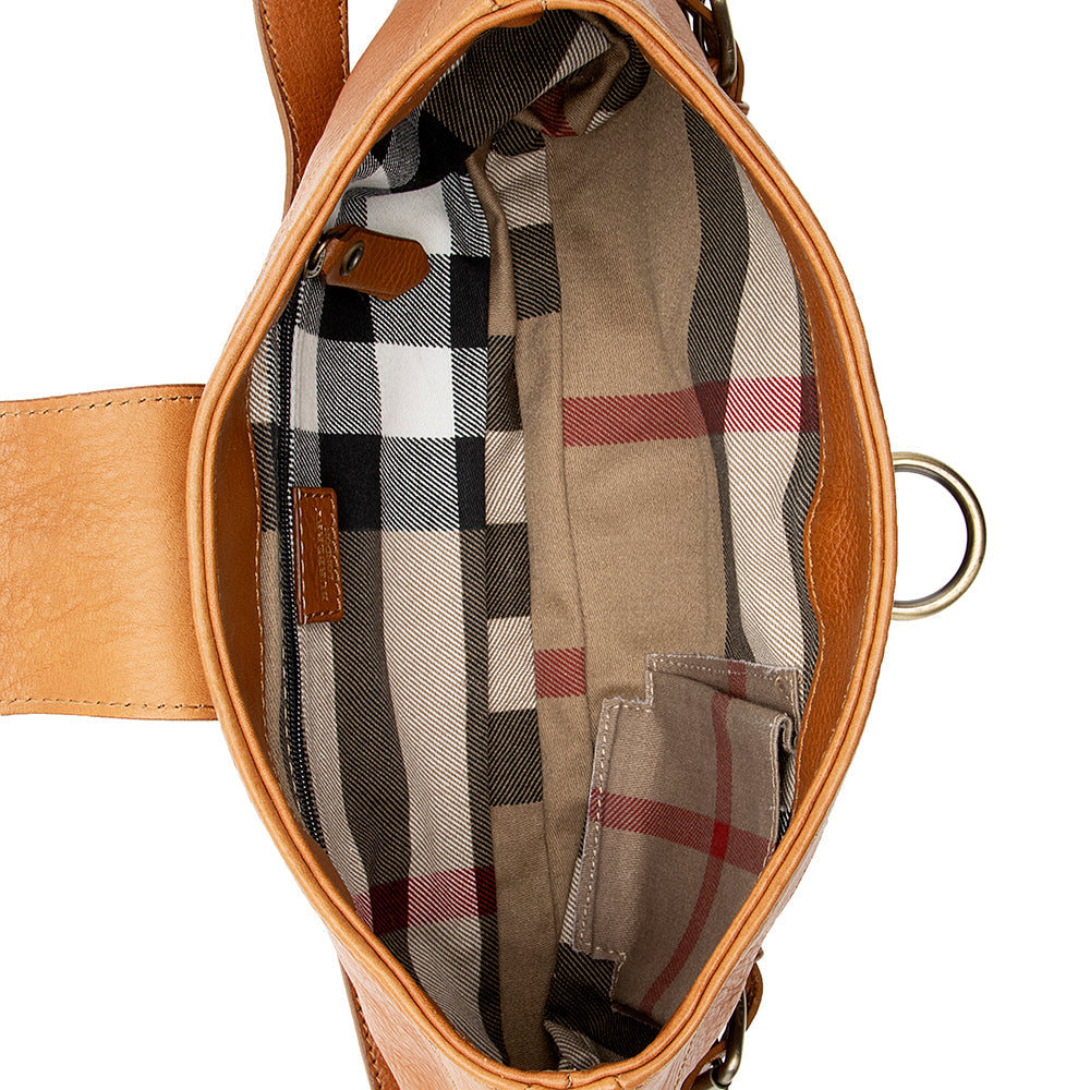 Burberry Grained Leather Shoulder Bag (SHF-20214)