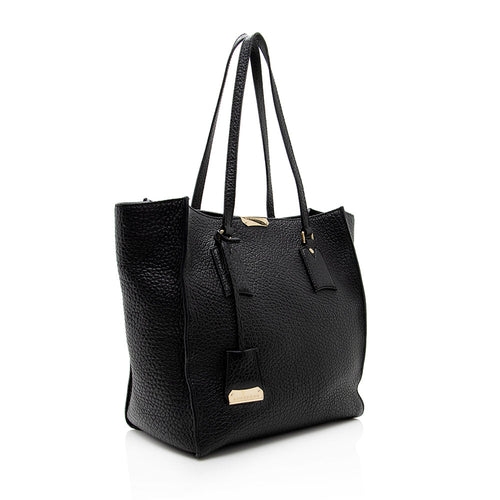 Burberry Grained Leather Woodbury Tote (SHF-18199)