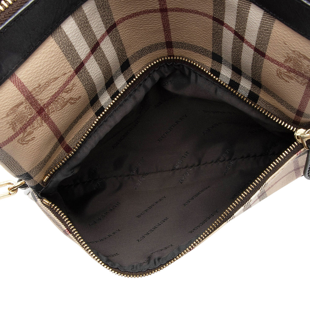 Burberry Haymarket Check Adeline Clutch