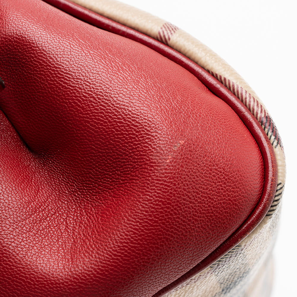 Burberry Haymarket Check Blazi Mini Crossbody Bag (SHF-13547)