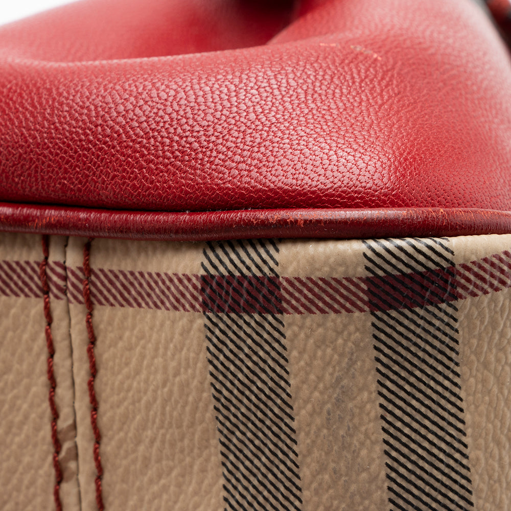 Burberry Haymarket Check Blazi Mini Crossbody Bag (SHF-13547)